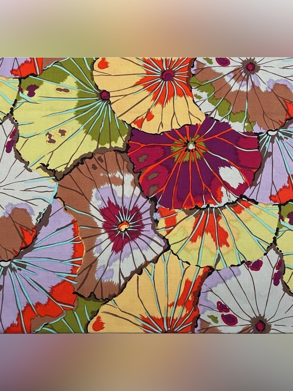 Lotus Leaf Kaffe Fassett for Rowan Westminster Cotton Fabric 5 (five) Yard
